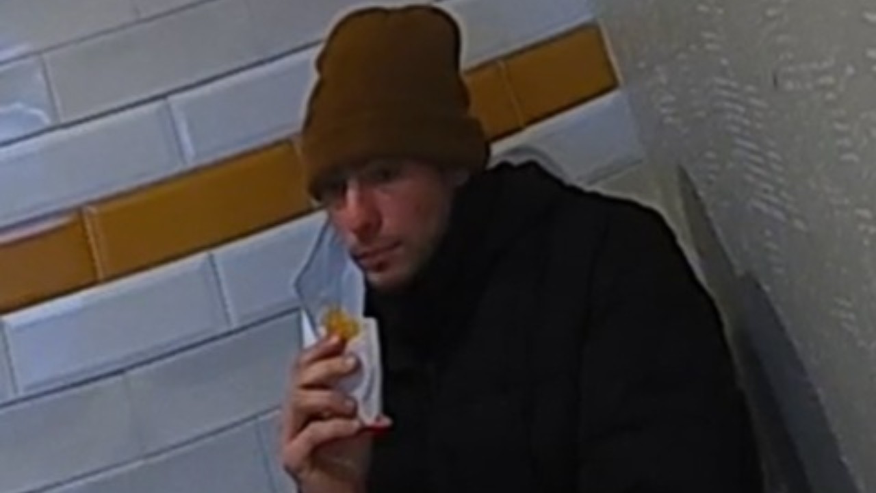 Police in PA continued to seek public help on Tuesday and released a photo of the suspect at Mcdonald's.